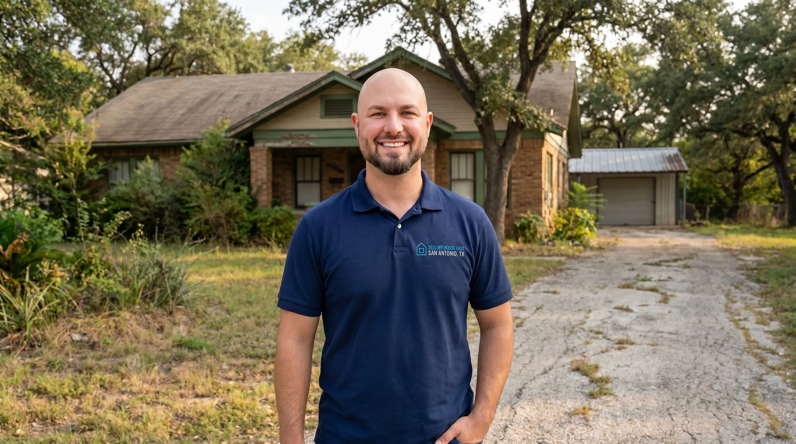 We buy houses Bulverde TX — Daniel Cabrera at a dated Comal County acreage home