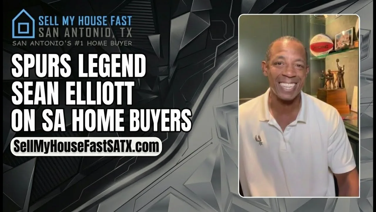 Sean Elliott endorsing Sell My House Fast San Antonio